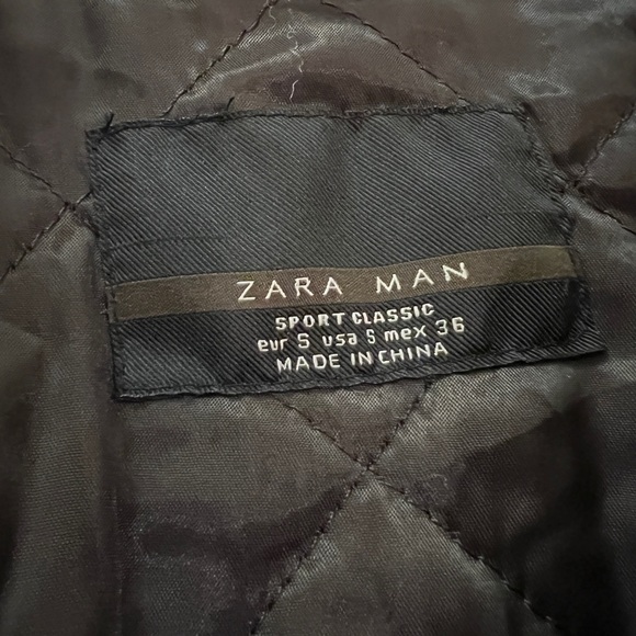 Zara brown bomber jacket - Picture 2 of 3